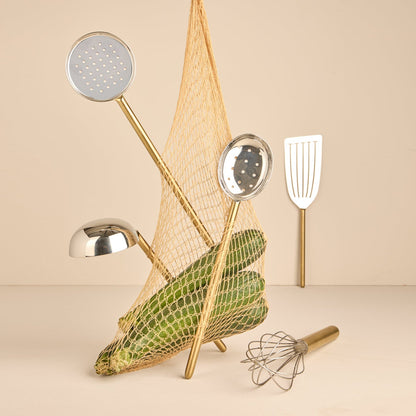 Simple Metal Spoon - Brass