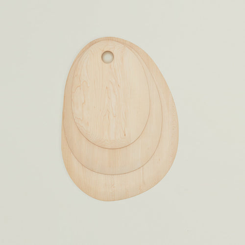 Pebble Cutting Board - Maple