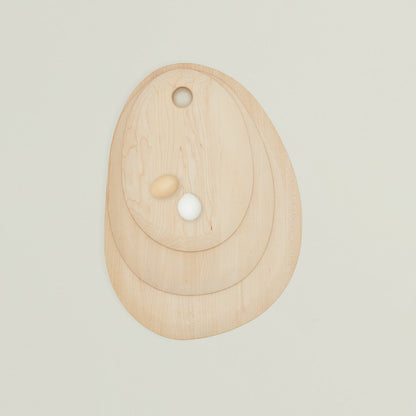 Pebble Cutting Board - Maple