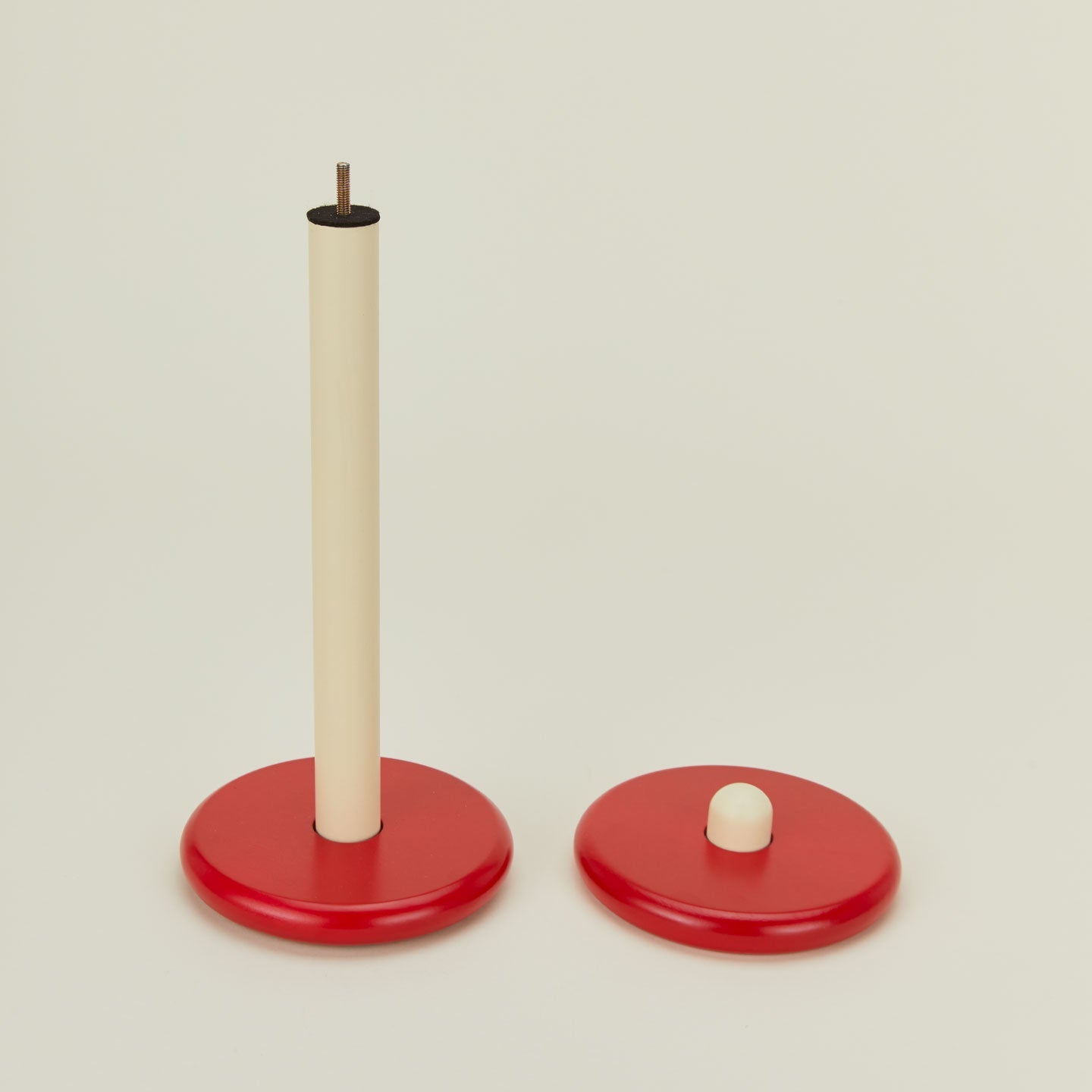 Spool Paper Towel Holder - Red