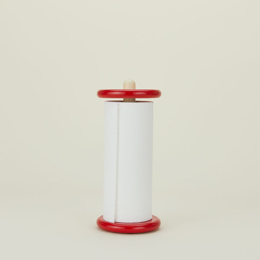 Spool Paper Towel Holder - Red