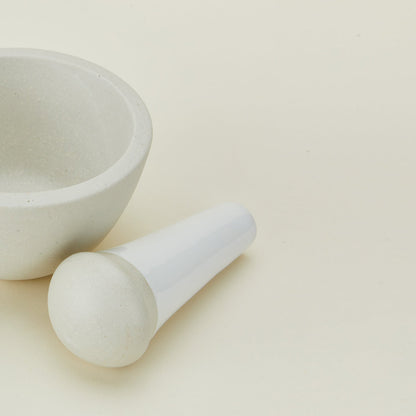 Cottage Mortar + Pestle