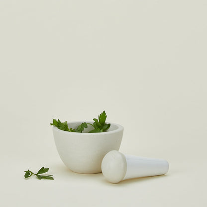 Cottage Mortar + Pestle