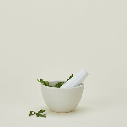 Cottage Mortar + Pestle