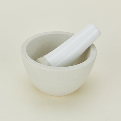 Cottage Mortar + Pestle