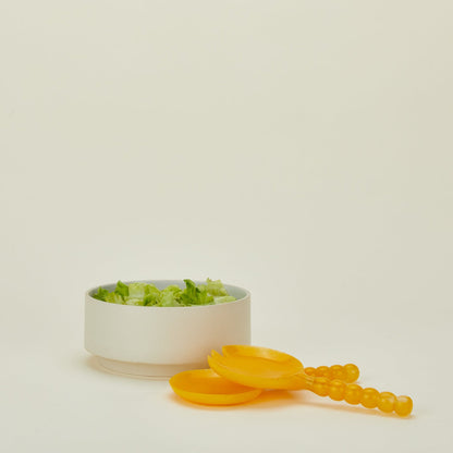 Lemon Yellow Salad Servers