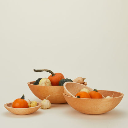 Turned Wood Bowl - Natural Maple