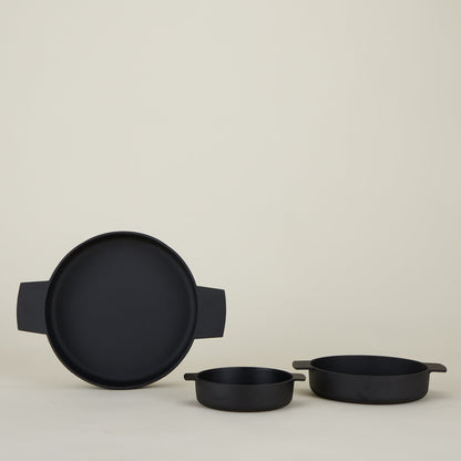 Cast Iron Casserole Pan