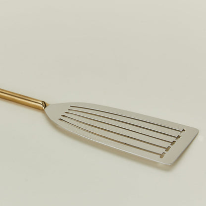 Simple Metal Fish Spatula - Brass
