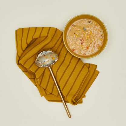 Simple Metal Ladle - Brass