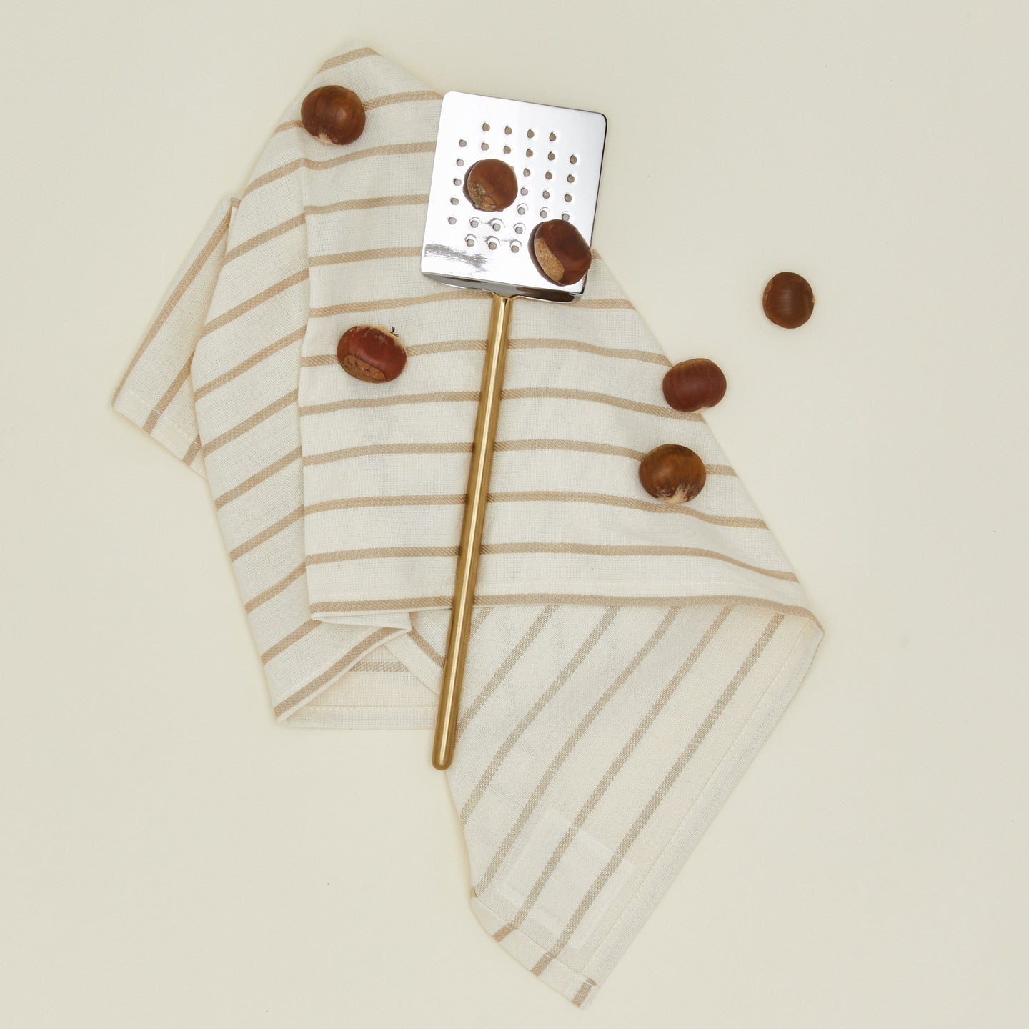 Simple Metal Spatula - Brass