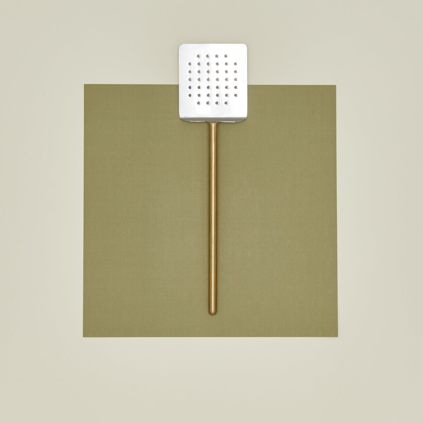 Simple Metal Spatula - Brass