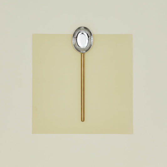 Simple Metal Spoon - Brass