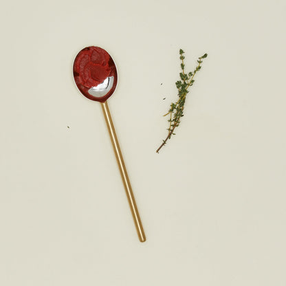 Simple Metal Spoon - Brass