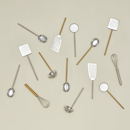 Simple Metal Spoon - Brass