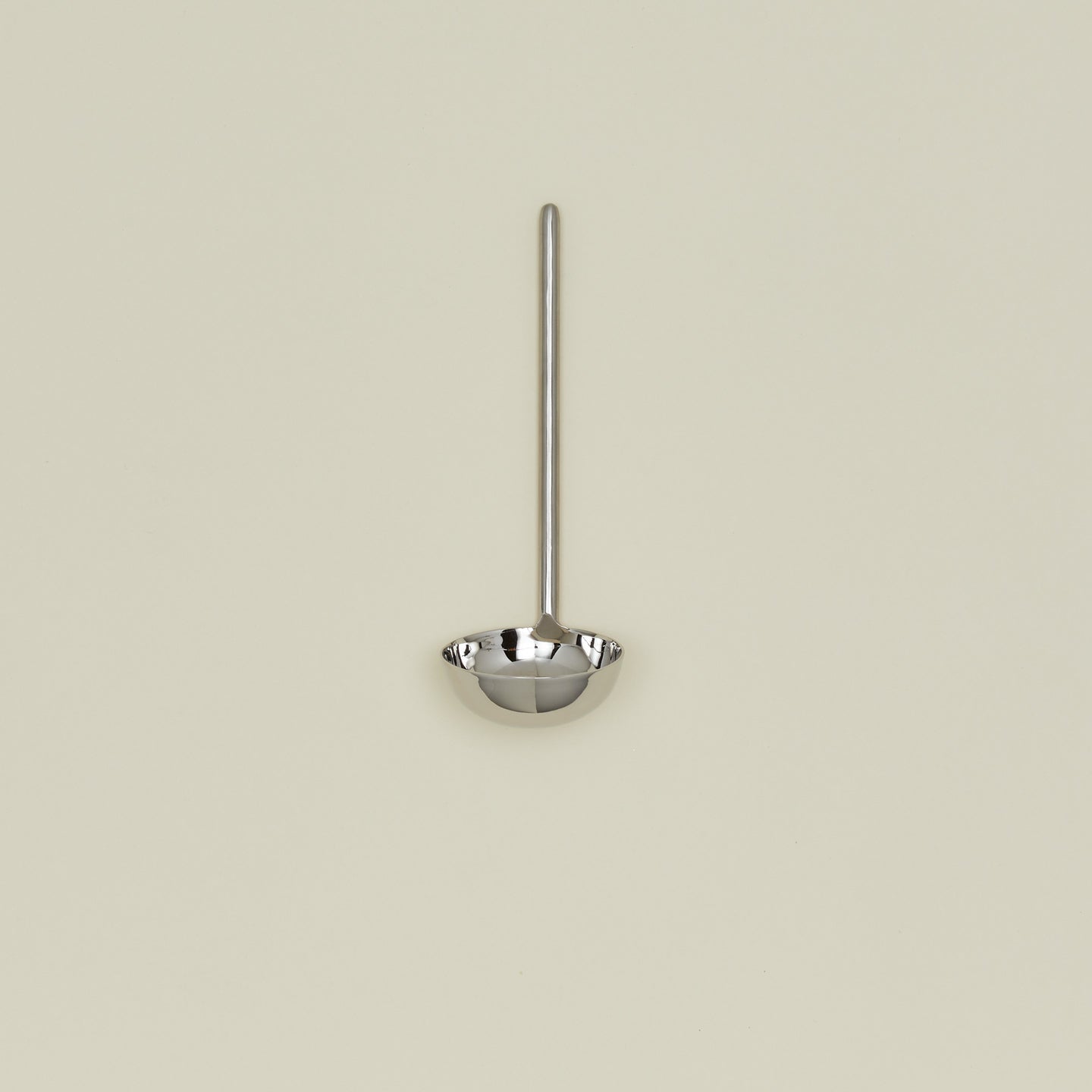 Simple Metal Ladle - Silver