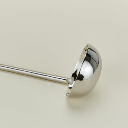 Simple Metal Ladle - Silver