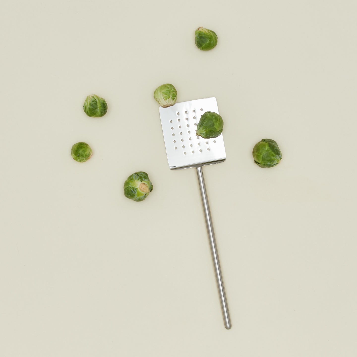 Simple Metal Spatula - Silver
