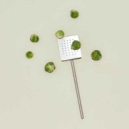 Simple Metal Spatula - Silver