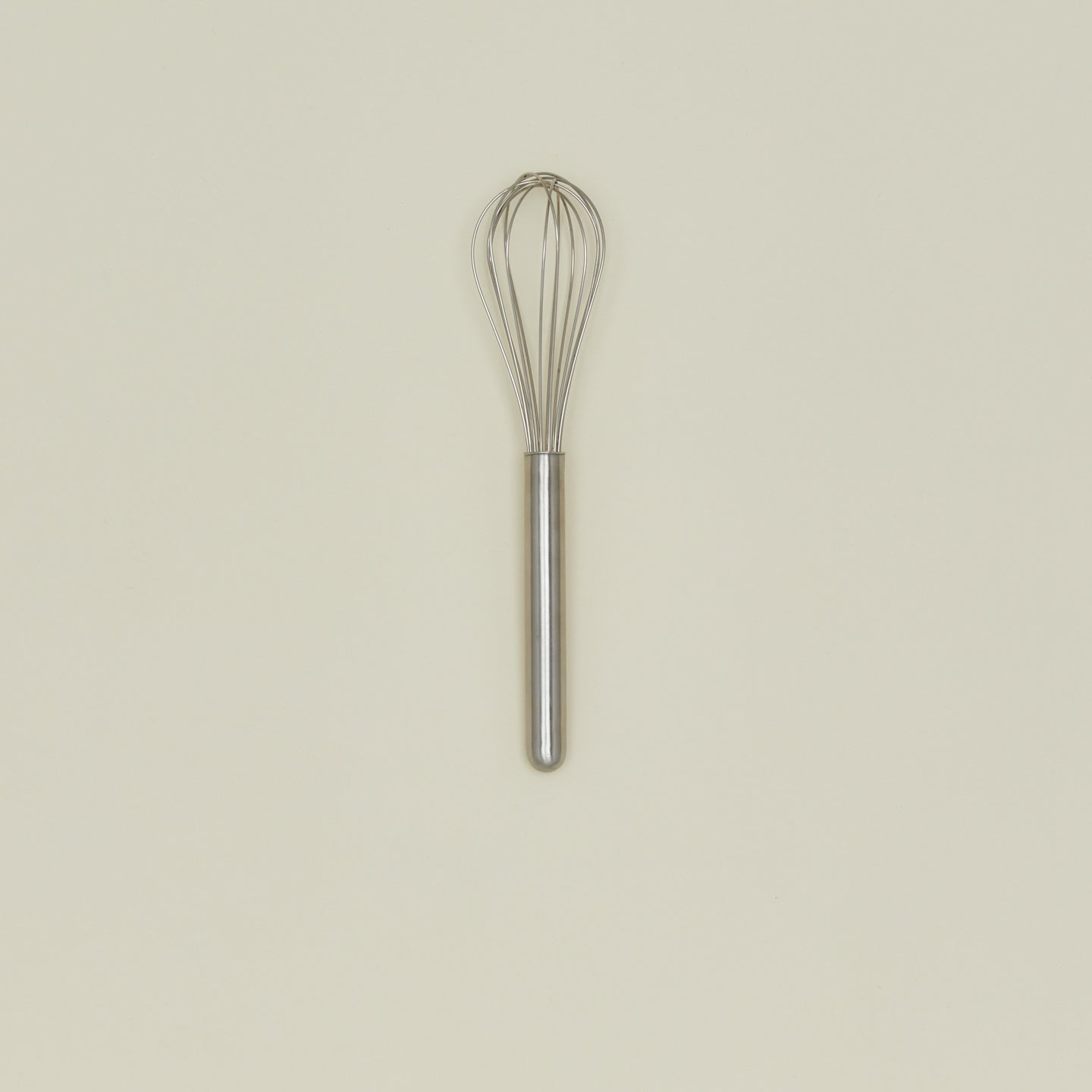 Simple Metal Whisk - Silver
