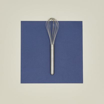 Simple Metal Whisk - Silver