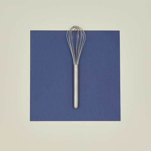 Simple Metal Whisk - Silver