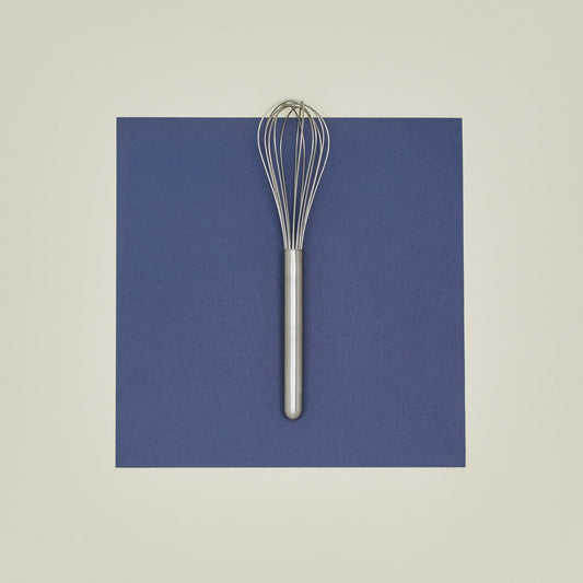Simple Metal Whisk - Silver