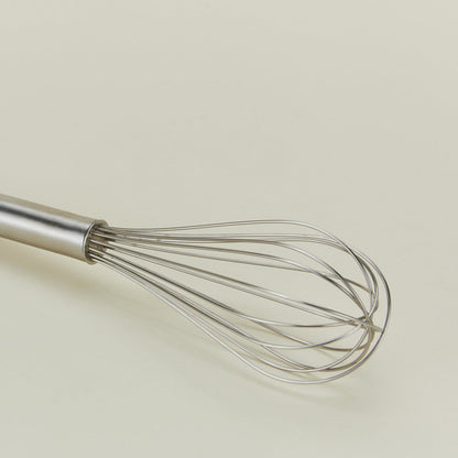 Simple Metal Whisk - Silver