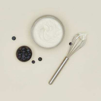 Simple Metal Whisk - Silver