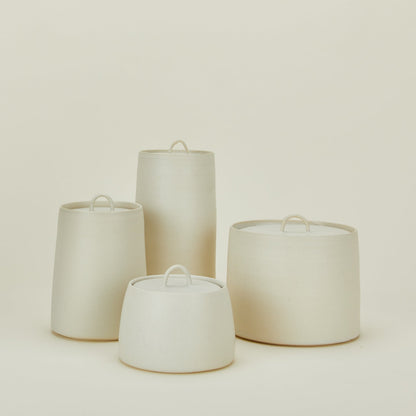 Wide Lidded Jar