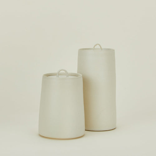 Narrow Lidded Jar