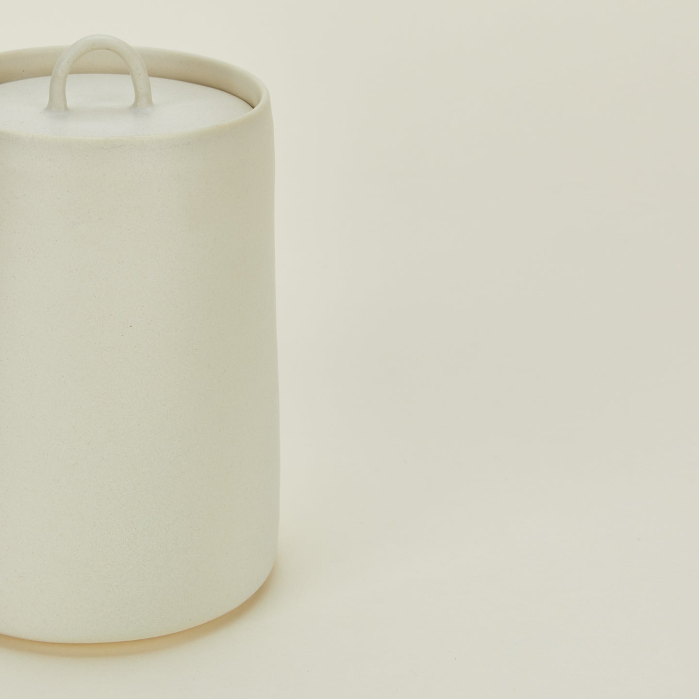 Narrow Lidded Jar