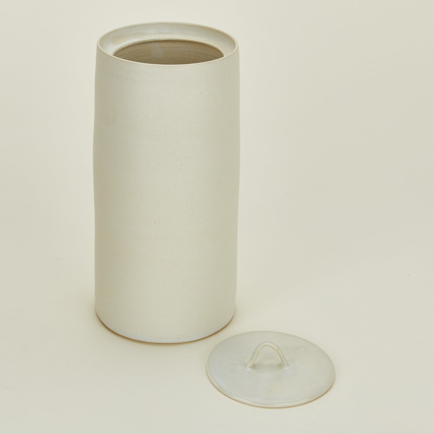 Narrow Lidded Jar