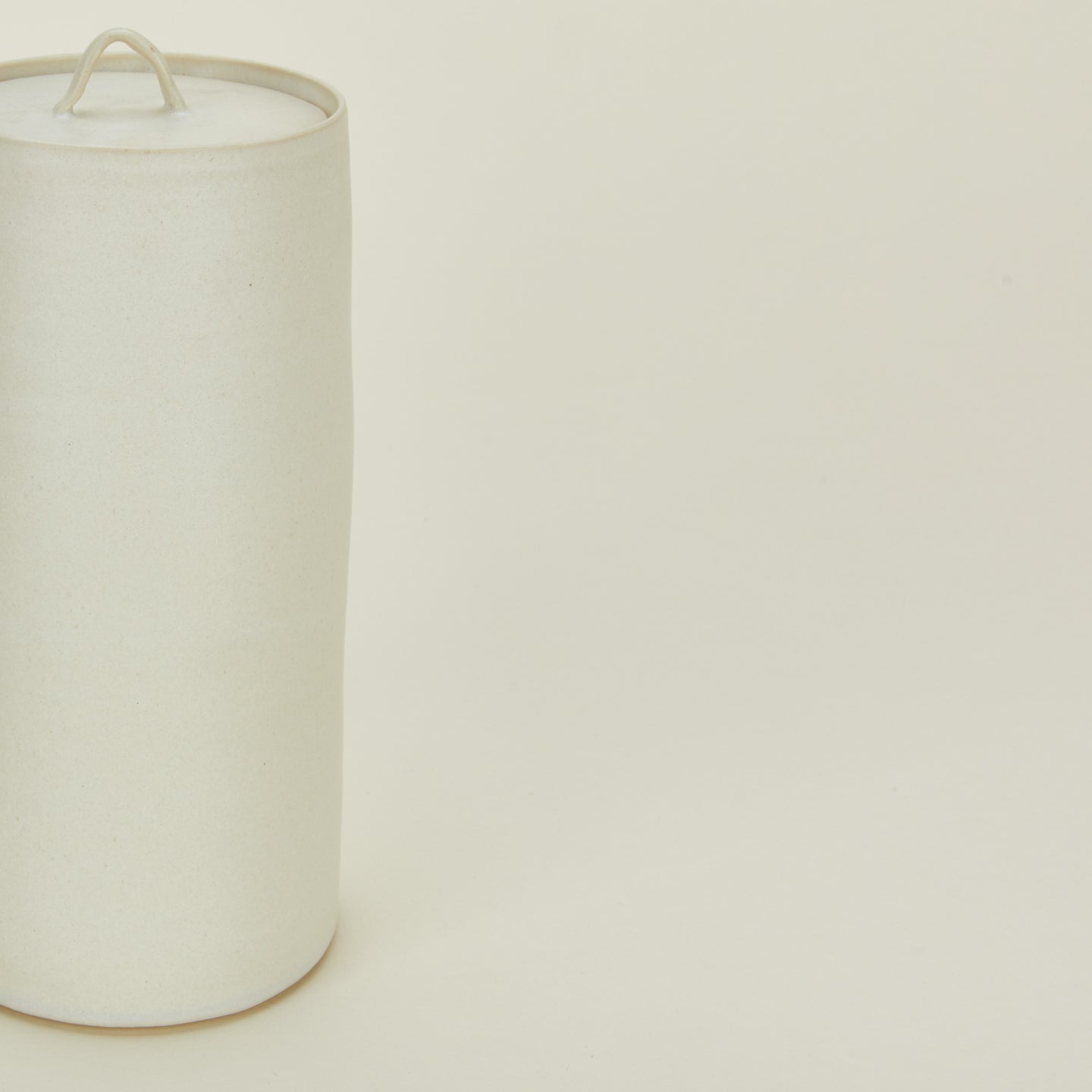 Narrow Lidded Jar